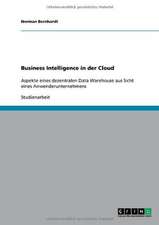 Business Intelligence in der Cloud