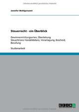 Steuerrecht - ein Überblick