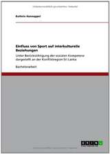 Einfluss von Sport auf interkulturelle Beziehungen