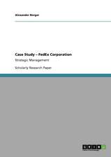 Case Study - FedEx Corporation