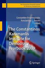 The Constantinos Karamanlis Institute for Democracy Yearbook 2009