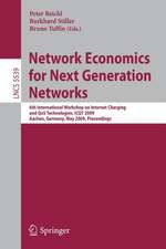 Network Economics for Next Generation Networks: 6th International Workshop on Internet Charging and QoS Technologies, ICQT 2009, Aachen, Germany, May 11-15, 2009, Proceedings