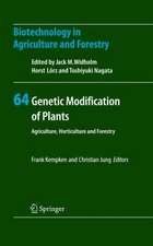 Genetic Modification of Plants: Agriculture, Horticulture and Forestry