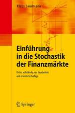 Einführung in die Stochastik der Finanzmärkte