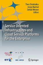 Service Oriented Infrastructures and Cloud Service Platforms for the Enterprise