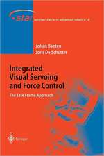 Integrated Visual Servoing and Force Control: The Task Frame Approach