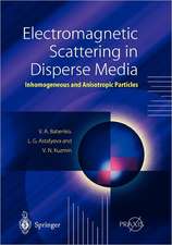 Electromagnetic Scattering in Disperse Media: Inhomogeneous and Anisotropic Particles