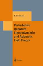 Perturbative Quantum Electrodynamics and Axiomatic Field Theory