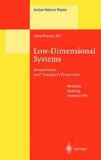 Low-Dimensional Systems: Interactions and Transport Properties