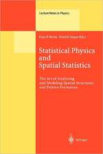 Statistical Physics and Spatial Statistics