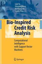 Bio-Inspired Credit Risk Analysis: Computational Intelligence with Support Vector Machines