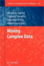 Mining Complex Data