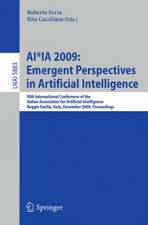 AI*IA 2009: Emergent Perspectives in Artificial Intelligence: XIth International Conference of the Italian Association for Artificial Intelligence, Reggio Emilia, Italy, December 9-12, 2009, Proceedings