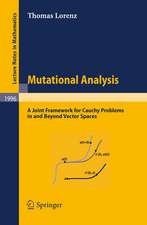 Mutational Analysis: A Joint Framework for Cauchy Problems in and Beyond Vector Spaces