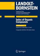 Compounds with 20 to 136 Carbon Atoms: Supplement to Subvolumes C, F and I