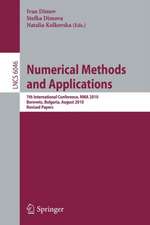 Numerical Methods and Applications: 7th International Conference, NMA 2010, Borovets, Bulgaria, August 20-24, 2010, Revised Papers