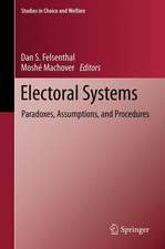 Electoral Systems: Paradoxes, Assumptions, and Procedures