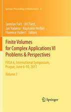 Finite Volumes for Complex Applications VI Problems & Perspectives: FVCA 6, International Symposium, Prague, June 6-10, 2011