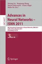 Advances in Neural Networks -- ISNN 2011: 8th International Symposium on Neural Networks, ISNN 2011, Guilin, China, May 29--June 1, 2011, Prodceedings, Part III