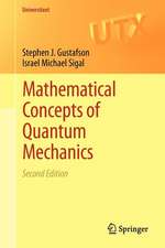 Mathematical Concepts of Quantum Mechanics