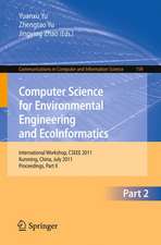 Computer Science for Environmental Engineering and EcoInformatics: International Workshop, CSEEE 2011, Kunming, China, July 29-30, 2011. Proceedings, Part II