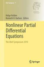 Nonlinear Partial Differential Equations: The Abel Symposium 2010