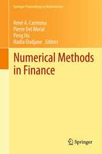 Numerical Methods in Finance: Bordeaux, June 2010