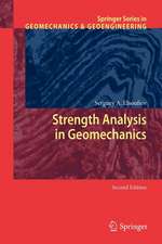 Strength Analysis in Geomechanics