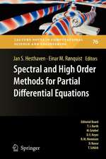 Spectral and High Order Methods for Partial Differential Equations: Selected papers from the ICOSAHOM '09 conference, June 22-26, Trondheim, Norway