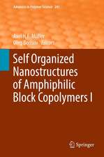 Self Organized Nanostructures of Amphiphilic Block Copolymers I