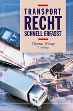 Transportrecht - Schnell erfasst