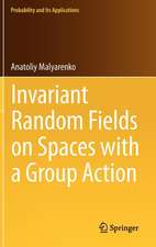 Invariant Random Fields on Spaces with a Group Action