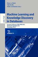 Machine Learning and Knowledge Discovery in Databases: European Conference, ECML PKDD 2012, Bristol, UK, September 24-28, 2012. Proceedings, Part II