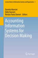 Accounting Information Systems for Decision Making