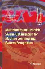 Multidimensional Particle Swarm Optimization for Machine Learning and Pattern Recognition