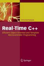 Real-Time C++: Efficient Object-Oriented and Template Microcontroller Programming