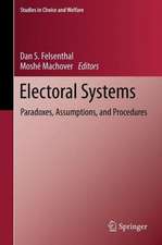 Electoral Systems: Paradoxes, Assumptions, and Procedures