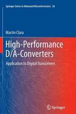 High-Performance D/A-Converters: Application to Digital Transceivers