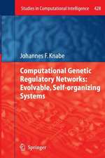 Computational Genetic Regulatory Networks: Evolvable, Self-organizing Systems