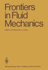 Frontiers in Fluid Mechanics: A Collection of Research Papers Written in Commemoration of the 65th Birthday of Stanley Corrsin