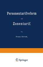 Personentarifreform und Zonentarif