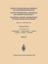 Vierter Internationaler Kongress für Elektronenmikroskopie / Fourth International Conference on Electron Microscopy / Quatrième Congrès International de Microscopie Électronique: Berlin 10.–17. September 1958