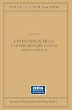 Linienspektren: Und Periodisches System der Elemente