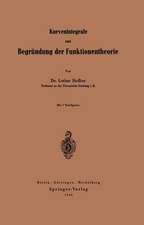 Kurvenintegrale und Begründung der Funktionentheorie