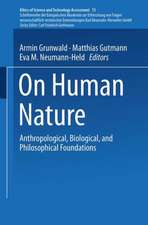 On Human Nature: Anthropological, Biological, and Philosophical Foundations