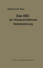 Das ABC der wissenschaftlichen Betriebsführung: Primer of Scientific Management