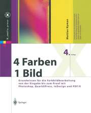 4 Farben — ein Bild: Grundwissen für die Farbbildbearbeitung von der Eingabe bis zum Proof mit Photoshop, QuarkXPress, InDesign und PDF/X