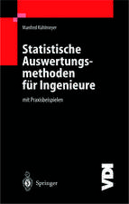 Statistische Auswertungsmethoden für Ingenieure: mit Praxisbeispielen