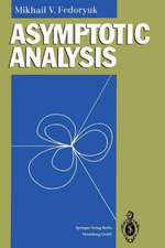 Asymptotic Analysis: Linear Ordinary Differential Equations