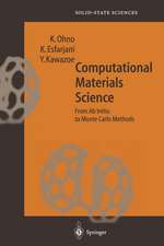 Ohno, K: Computational Materials Science